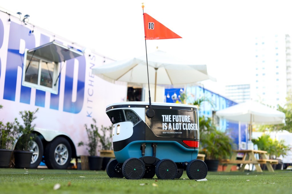 Miami's First Delivery Robots Launched by Cartken & Reef Technology