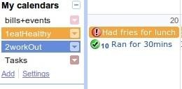 Track New Year's Resolutions with Google Calendar & Event Flair Labs