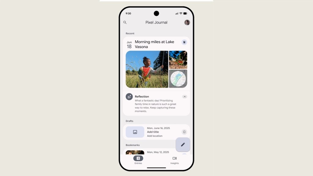 Google Pixel Journal App: New Release & Features