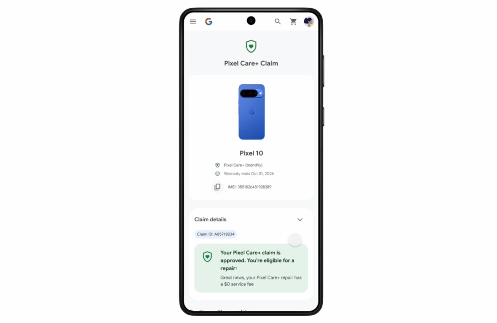 Pixel Care+: Google's New Device Protection Program