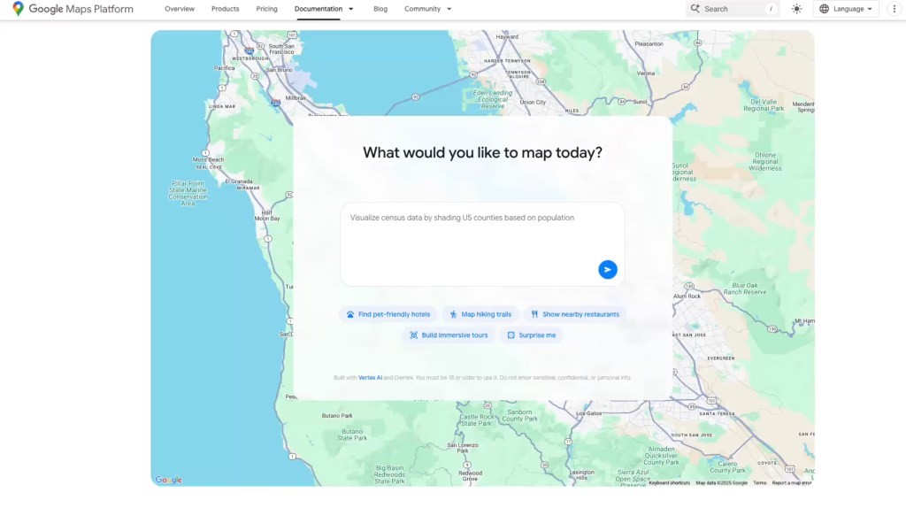 Google Maps AI Tools: Create Interactive Projects