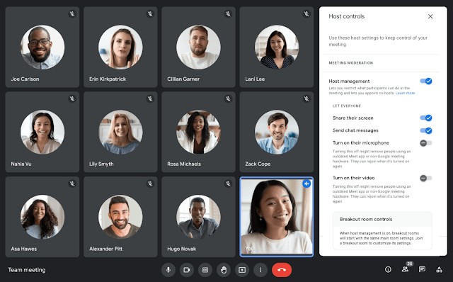 Google Meet Adds New Host Controls for Audio & Video
