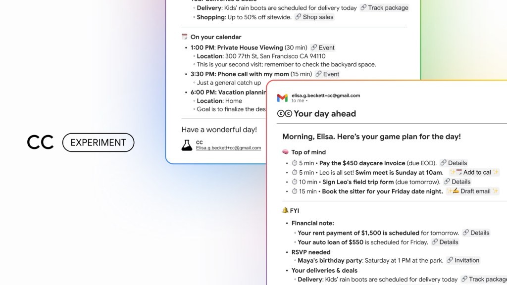 Google Tests Email Productivity Assistant