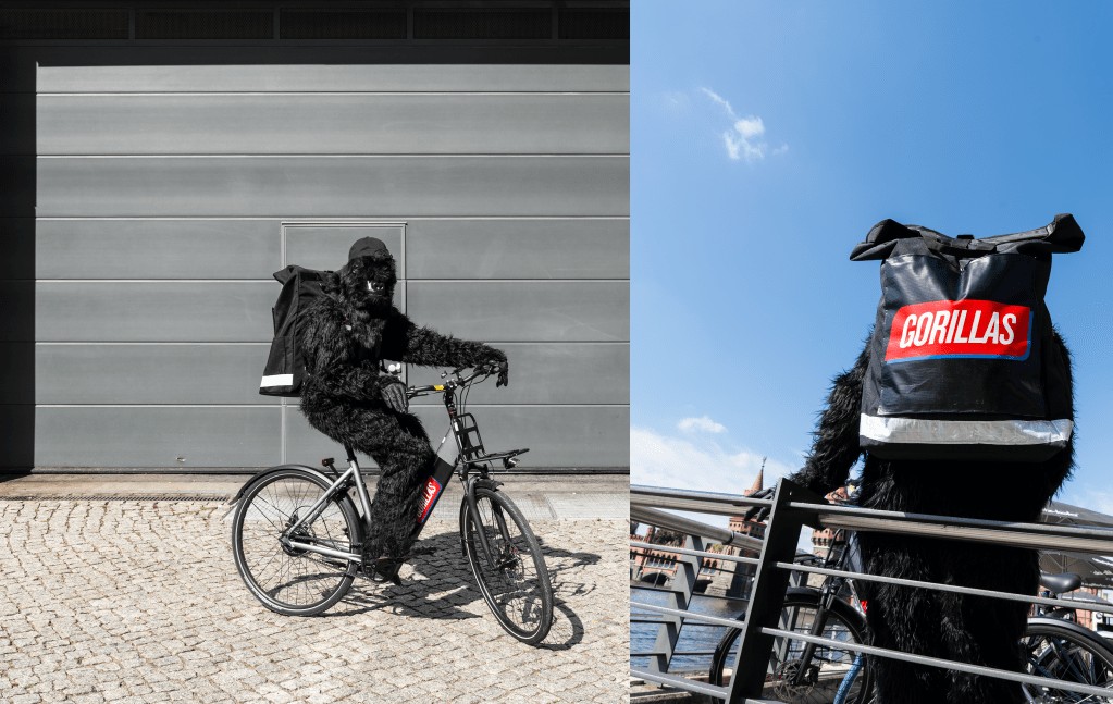 Gorillas Raises $44M Series A - On-Demand Grocery Delivery