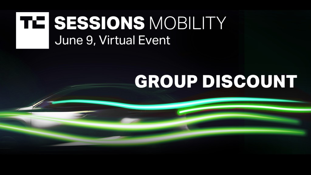 Team Discounts: TC Sessions: Mobility 2021