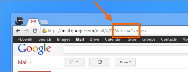 Gmail shva=1 Parameter: What Does It Mean?