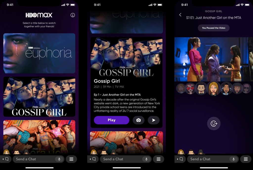 HBO Max Free Episodes on Snapchat: Co-Watching with Friends