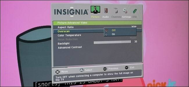 HDTV Overscan: Understanding & Disabling It