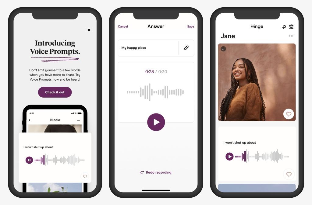 Hinge Voice Prompts: A New Way to Connect