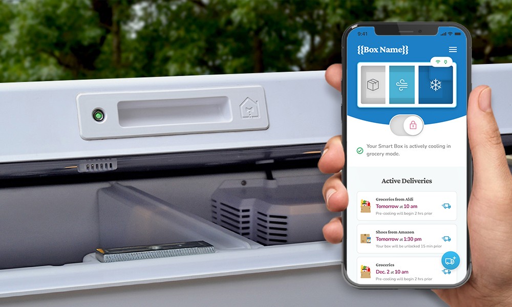 Homevalet Smart Box: Secure & Cold Grocery Delivery - $499