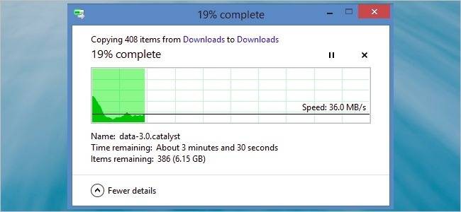 Windows File Operation Time Estimation - How it Works