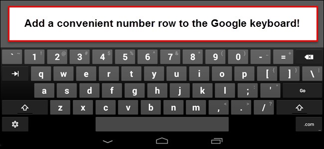 Add Number Row to Google Keyboard - Android Guide