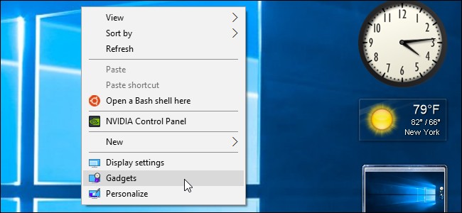 Windows 8/10 Gadgets: How to Re-Enable & Risks