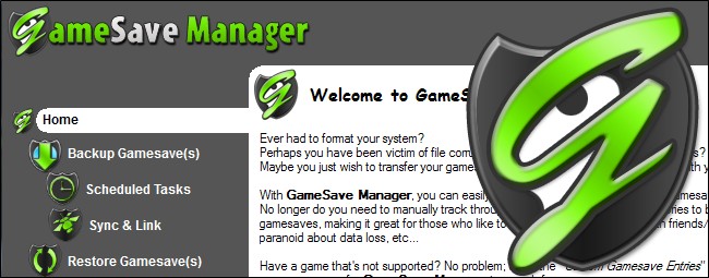 Back Up & Restore PC Game Saves - GameSave Manager