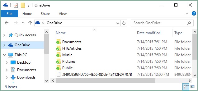 Sync Specific Folders with OneDrive in Windows 10