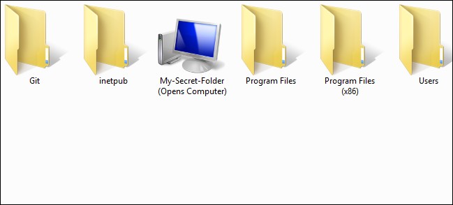 Create Hidden Folders: No Software Needed