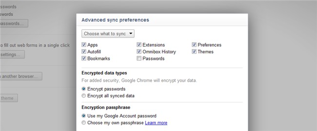 Delete Google Chrome Sync Data - Quick Tip
