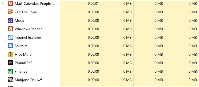 Delete Metro App Usage History in Windows 8 - Guide