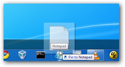 Drag and Drop to Taskbar in Windows 7 | How-To Guide