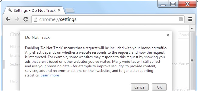 Enable Do Not Track: A Guide for Every Browser