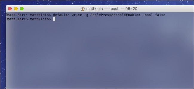 Enable Key Repeating in macOS - A Simple Guide