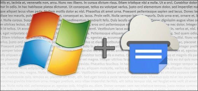 Enable Google Cloud Printing & Printer Sharing in Windows