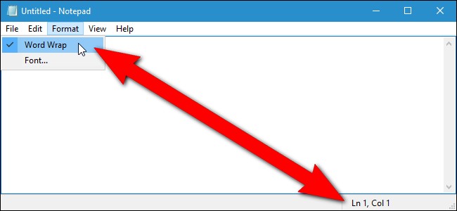 Enable Status Bar & Word Wrap in Notepad - A Quick Guide