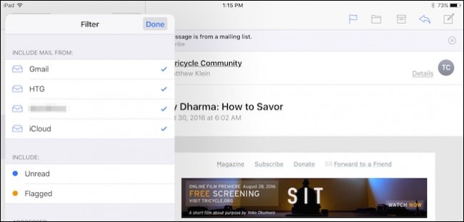 Filter Mail on iOS 10 - A Simple Guide