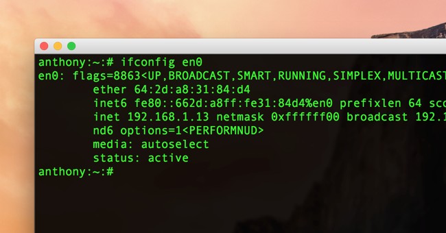 Find and Change MAC Address on OS X - A Comprehensive Guide