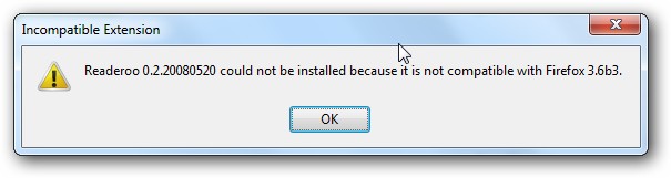 Force Extension Compatibility with Firefox 3.6+