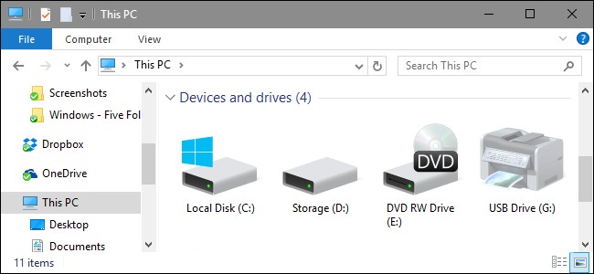 Show All Drives in File Explorer - Windows Guide