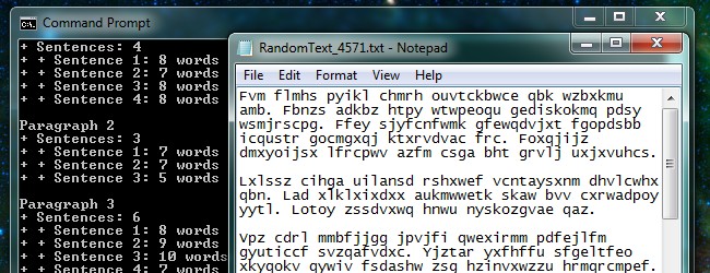 Generate Random Text: Paragraphs of Gibberish