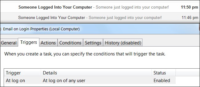 Get Email Alerts for Computer Login - How To Guide