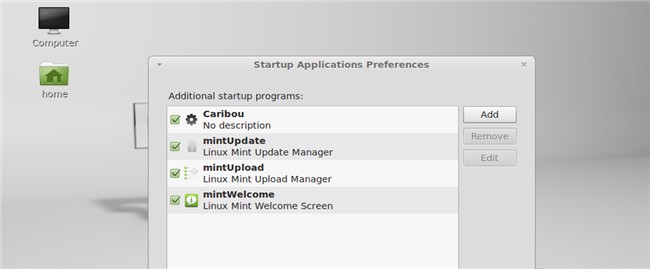 Linux Mint 12: Autostart Programs Guide