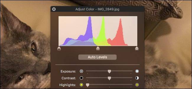 Quick Photo Color Correction with Preview on Mac