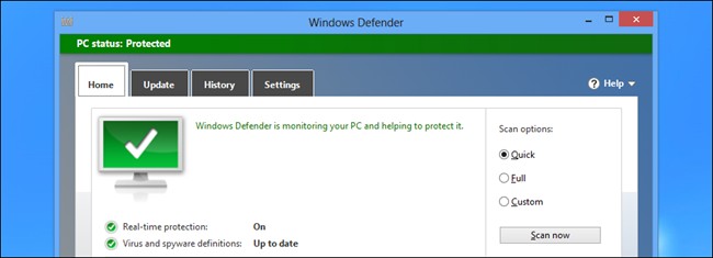 Windows 8 Antivirus: Scan Removable Drives