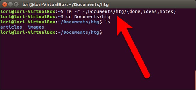 Remove Subdirectories with One Linux Command