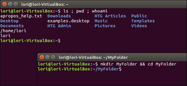 Run Multiple Terminal Commands Simultaneously in Linux