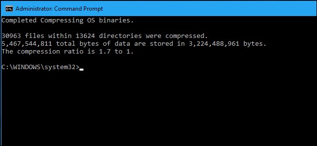 Save PC Space with Windows 10 CompactOS - A How-To Guide