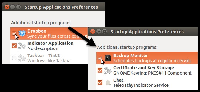 Show/Hide Hidden Startup Applications in Ubuntu 14.10