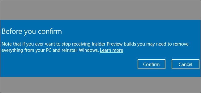 Switch from Windows 10 Insider Preview to Stable - No Reinstall