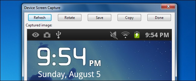 Take Android Screenshots on PC with Android SDK - Guide