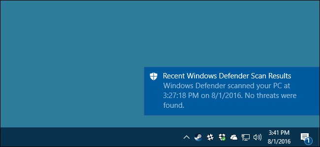 Turn Off Enhanced Notifications in Windows Defender - Guide