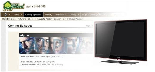 Turn Your Computer into a TiVo with Sick Beard - How-To Guide