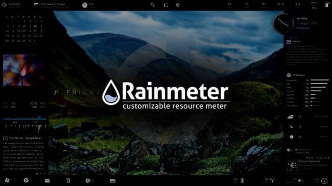 Customize Windows Desktop with Rainmeter - A How-To Guide