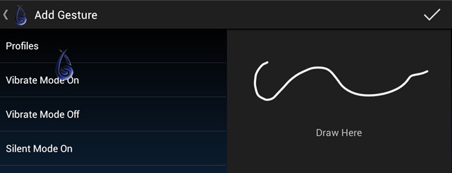 Control Android with Gestures Using Trigger