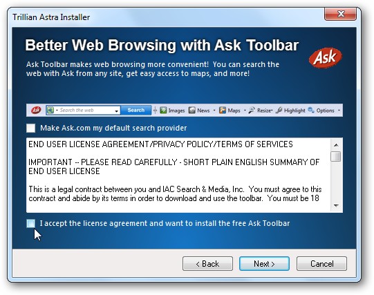 Trillian Astra: Manage Multiple IM Accounts