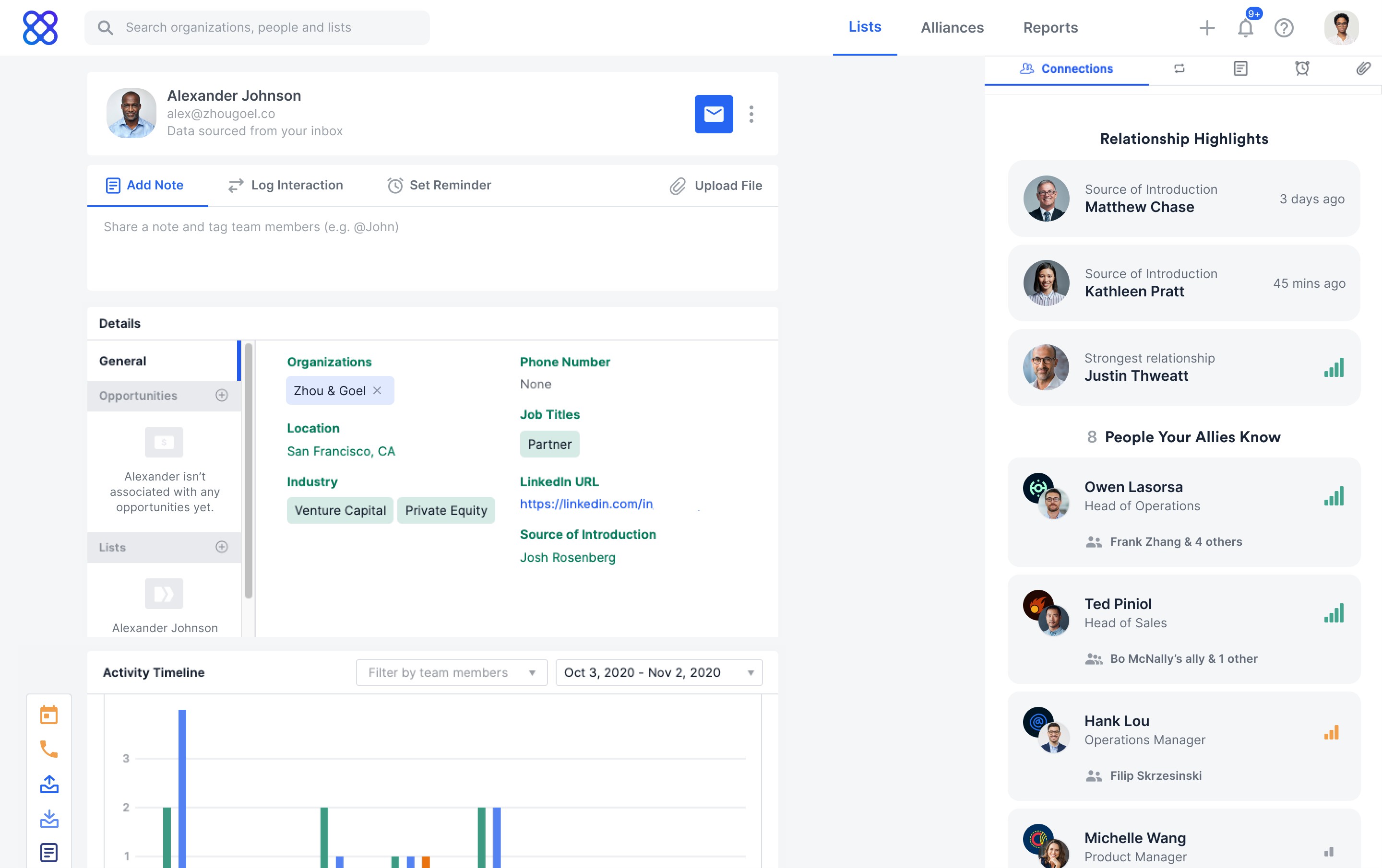 affinity, a relationship intelligence company, raises $80m to help close deals