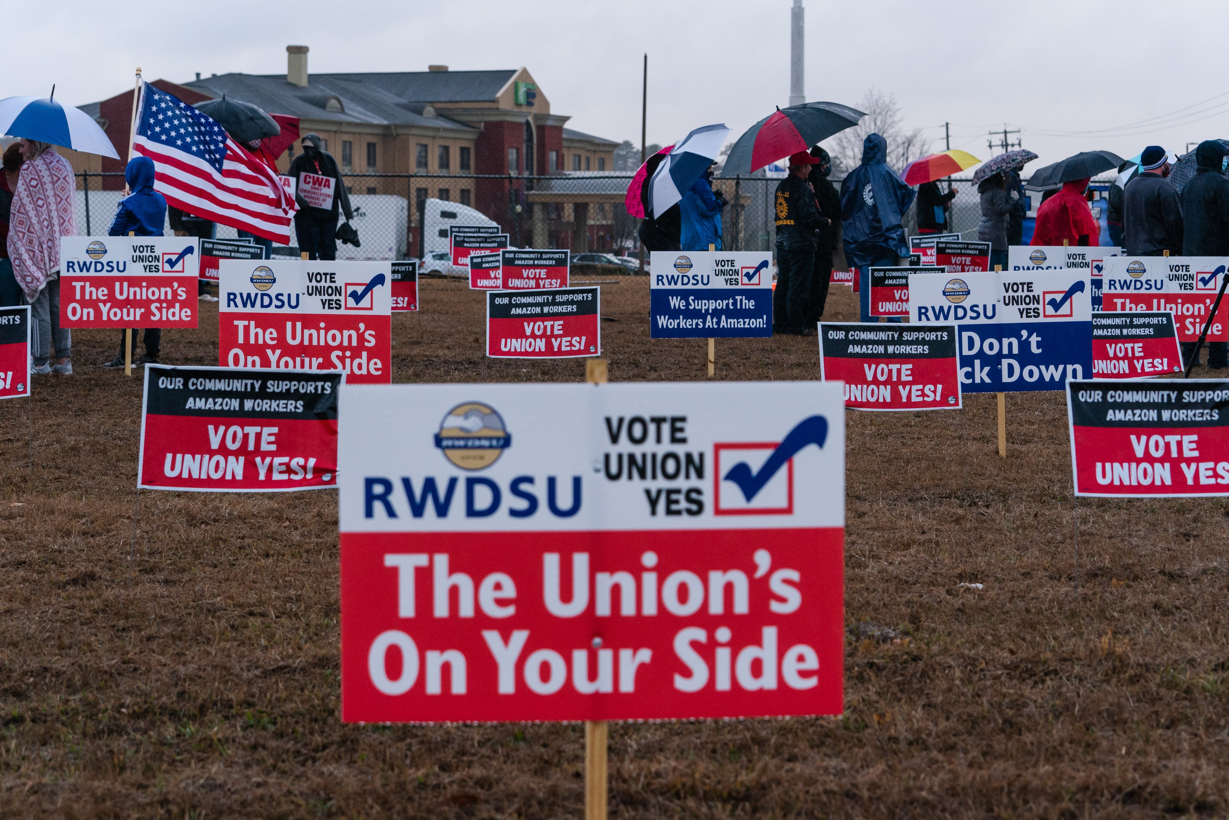amazon goes on the offensive ahead of next week’s union vote counting