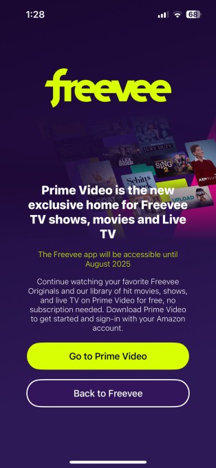 amazon is shutting down its freevee app in august